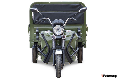 Грузовой электротрицикл Rutrike D4 NEXT PRO 1800 72V1500W зеленый