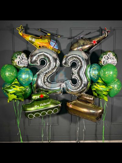 Композиция 23 февраля №17