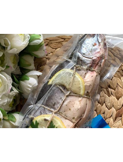 ГОРБУША фаршированная с сыром и маслом сливочным