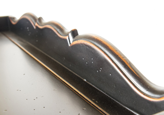 Открытая винтажная этажерка в 4 яруса.