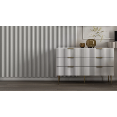 Гипсовая панель ZIGZAG + LED артикул М-0069