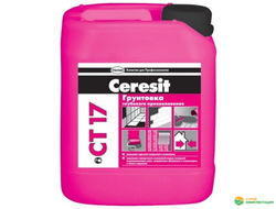 Грунтовка глубокого проникновения Ceresit CT 17 (Церезит СТ 17) универсальная, 10 кг