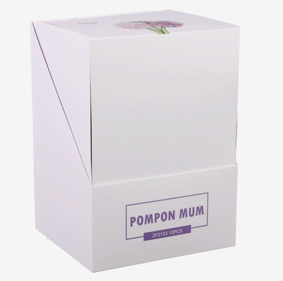 Ручка гелевая Хризантема, 12шт/уп