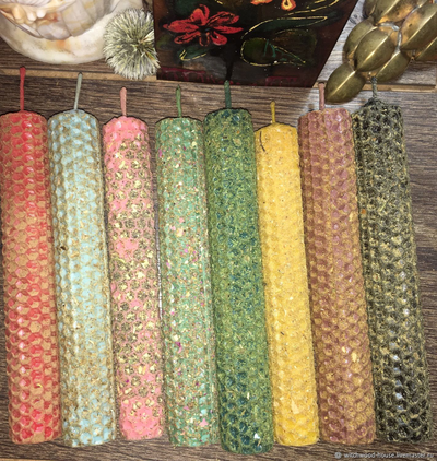 Колесо Года,  набор свечей