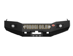 Передний силовой бампер серии Трофи на Toyota HILUX VII 2011-2014 (02.011.03)