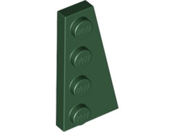 Wedge, Plate 4 x 2 Right, Dark Green (41769 / 4648342 / 6214291)