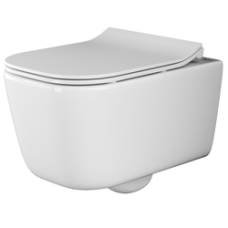 Унитаз подвесной Ceramicanova New Day CN3005 с микролифтом, безободковый