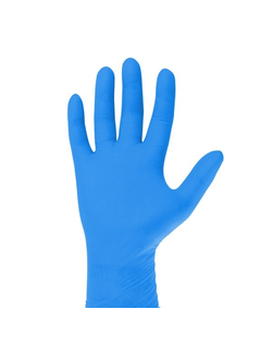 Перчатки нитриловые одноразовые Jeta Safety JSN1, голубые 100шт (50 пар)