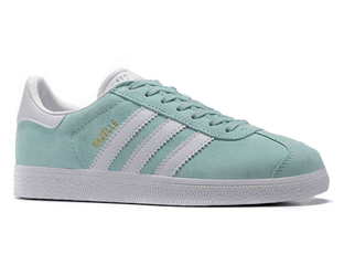 Adidas gazelle ash green discount