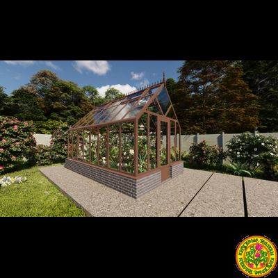 Базовая комплектация теплицы ЧЕСТЕРФИЛД ИДЕАЛ размером 5000 х 3000мм.