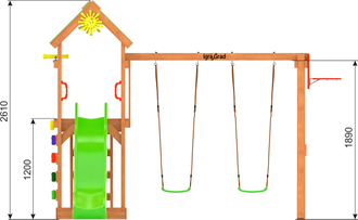 Детская площадка IgraGrad W1