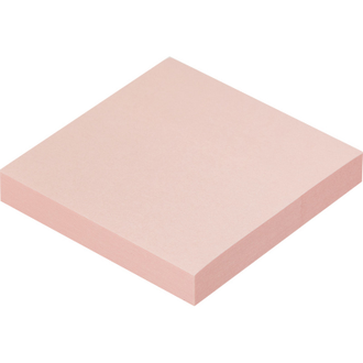 Блок-кубик Attache с клеевым краем 51х51, розовый (100 л)
