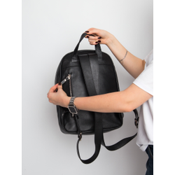 Женский кожаный рюкзак Albiate black (арт. 3103-01)