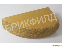 Имитация природного камня Фигурный (3) колонна. Желтый. Кирпичный завод Брик Филд