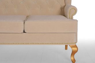 Диван с ушами 3-местный 166 см