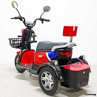 Трицикл GreenCamel Фродо Q2 (60V 500W) дифференциал красный