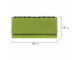 Планинг настольный недатированный (305x140 мм) BRAUBERG "Rainbow", кожзам, зеленый, 111702