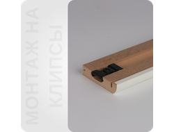 Плинтус МДФ TeckWood 75х16х2150 мм. Дуб хантер