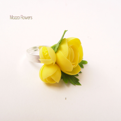 Комплект "Купавки" из полимерной глины