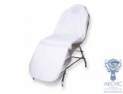 Чехол на матрас многоразовый на резинке, 90*210 см, Белый, ПВХ, 1 шт