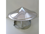Зонт на хомуте (диаметр 200 мм) нержавеющая сталь 0,5 мм. AISI 430, регулируемый