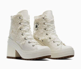 Converse Chuck 70 De Luxe Heel Ivory Lace