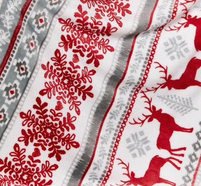 Новогоднее утро и тапочки MARSHMALLOW (серые)