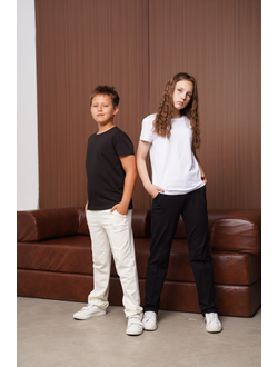 Футболка базовая черная