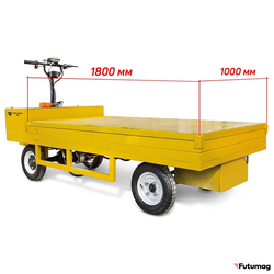 Платформенная тележка электрическая RuTrike ПЛИТА ЛИФТЕР 1800