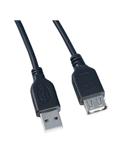 PERFEO Кабель USB2.0 A вилка - А розетка, длина 0,5 м (U4501)
