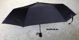 Складной зонт мужской, черный