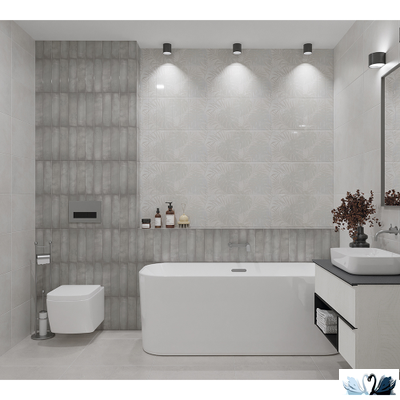 Плитка Azori Artemest 31,5 х 63 см настенная под бетон