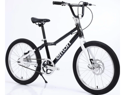 Детский велосипед Timetry TT070, 1ск 20" чёрный, рама 12"