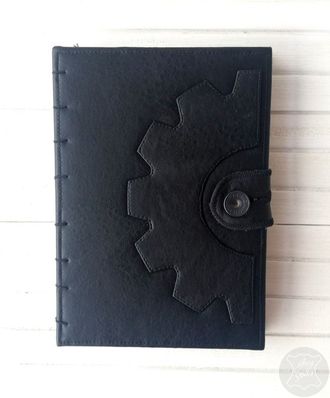 Ежедневник ручной работы "Гаражи"