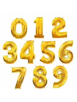фольгированные шары цифры, заказать фольгированные шары цифры+доставка Краснодар