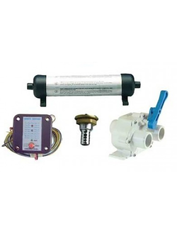 Комплект для обработки сточных вод Matromarine Products 9400005112 112л 12В 700x800x200мм (бак 112л, помпа 12В, фильтр, датчик уровня, вент. головка)