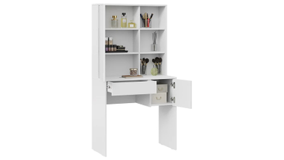 Вайт Стол туалетный Белый ясень