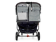 Коляска прогулочная для двойни Valco Baby Slim Twin Grey Marle