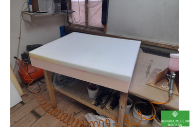 Замена поролона блок сиденья дивана