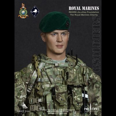 ПРЕДЗАКАЗ - Королевский морской пехотинец (Том Харди) - Коллекционная фигурка 1/6 Scale British Royal Marine REORG Figure Featuring TOM HARDY (GWG-011) - Green Wolf Gear