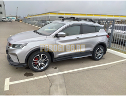 Пороги OEM Style для Geely Coolray 2019-
