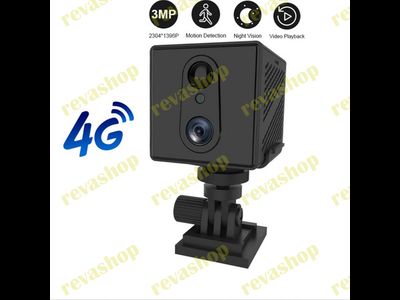 Мини-камера видеонаблюдения 4G 3000 мАч 3 Мп 1080P Full-HD с функцией ночного видения