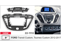 Incar RFO-FC281, 22-1110  | 9&quot; переходная рамка Ford Transit Custom, Tourneo Custom 2012-2017