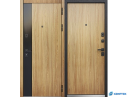 Дверь входная металлическая Luxor 2МДФ Модерн купить в Челябинске | КВИРТЕК