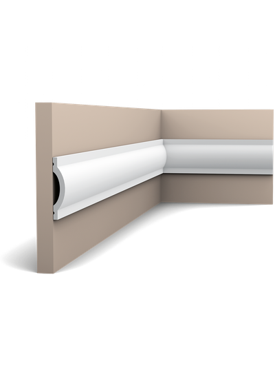 Гладкий молдинг из полиуретана Orac Decor коллекция Luxxus P9901
