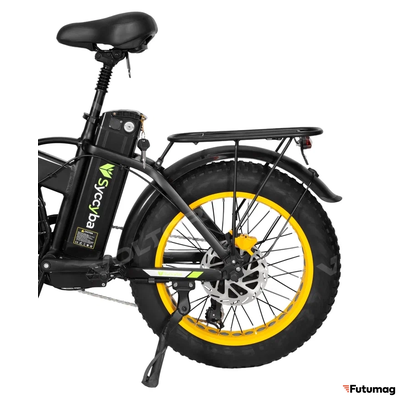 Электровелосипед SYCCYBA H1 (F10) DUAL 20AH желтый