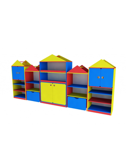 Стеллаж для игрушек №2