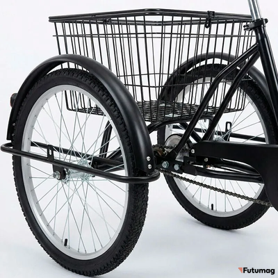 Трехколесный электровелосипед GT-ZV-03 TRIKE