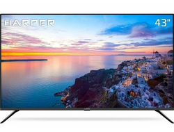 Телевизор Harper 43F751TS  43"  Full HD  Яндекс ТВ  Черный