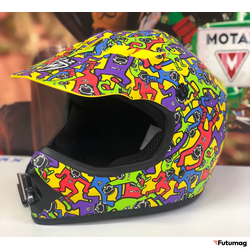 Детский кроссовый шлем Motax